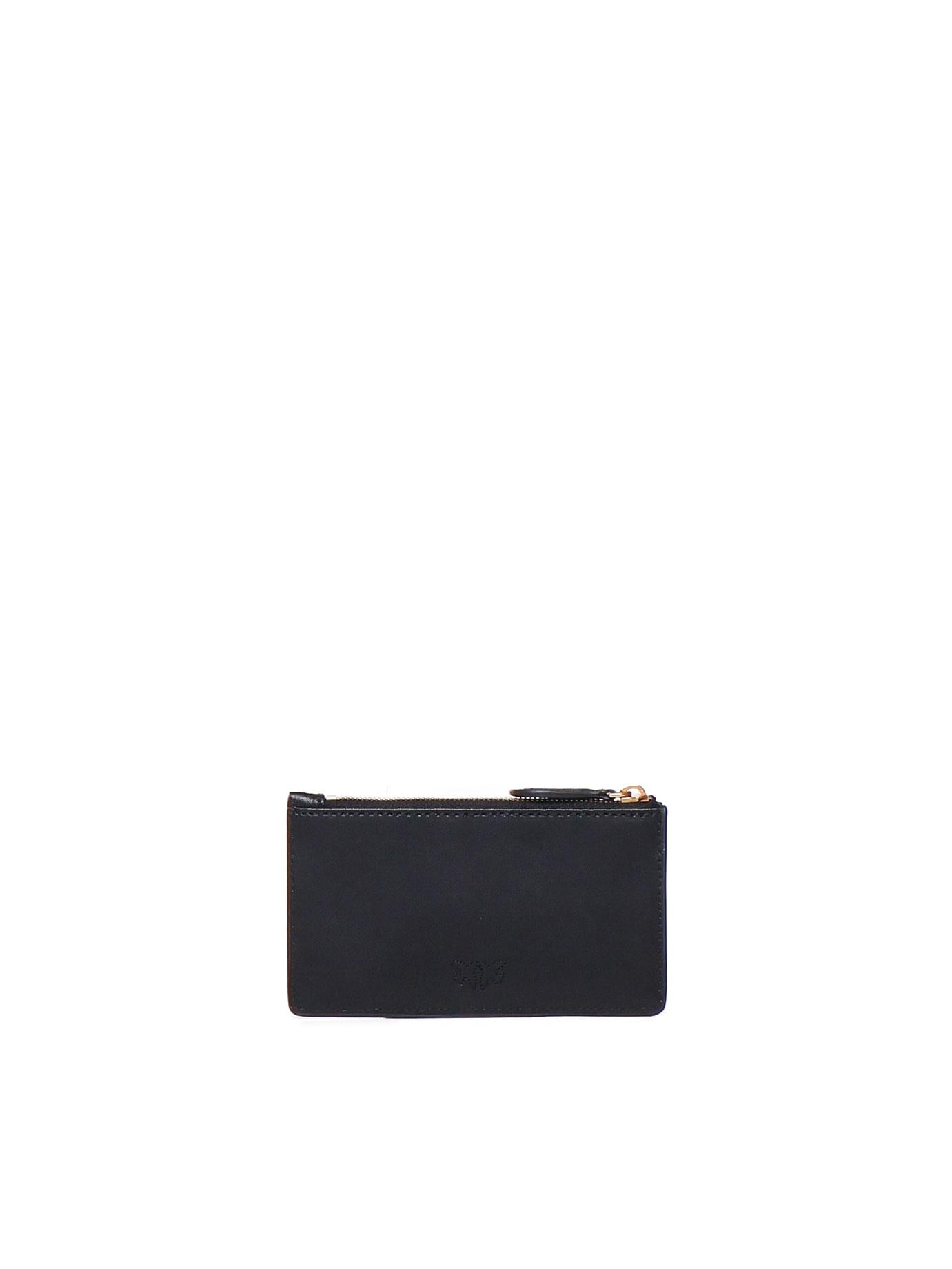 Portacarte con zip 100251 A0F1Z99Q PINKO 