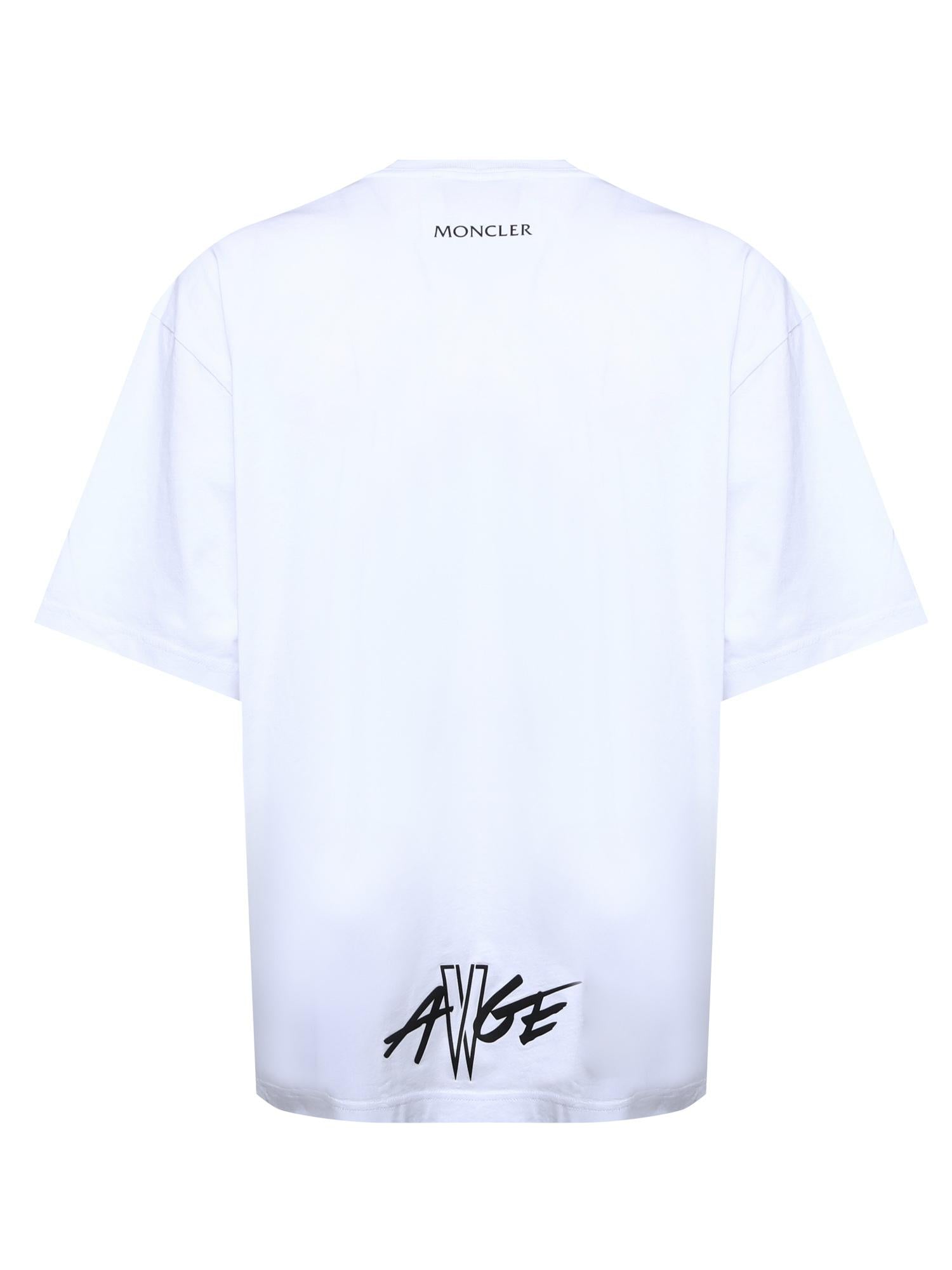 T-shirt Moncler x A$AP Rocky in cotone K24048C00002 89AYW001 MONCLER GENIUS 