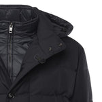 Caban imbottito in canvas mélange NAM36510480XOB U807 FAY 