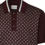 Polo in maglia jacquard KPO205CO261 DRD Drôle de Monsieur 