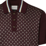 Polo in maglia jacquard KPO205CO261 DRD Drôle de Monsieur 