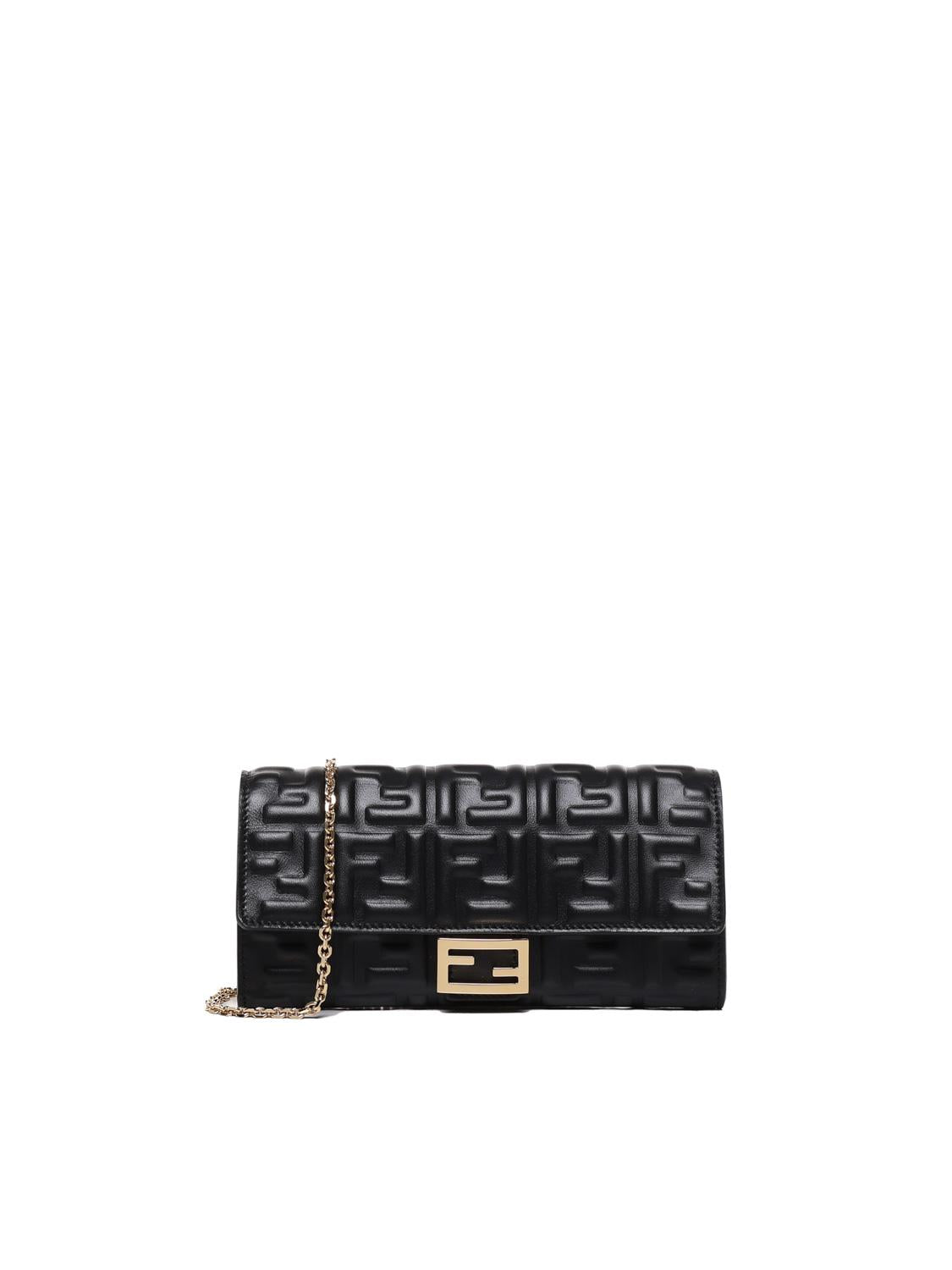 Portafoglio continental Baguette in pelle 8M0365 AAJDF0KUR FENDI 