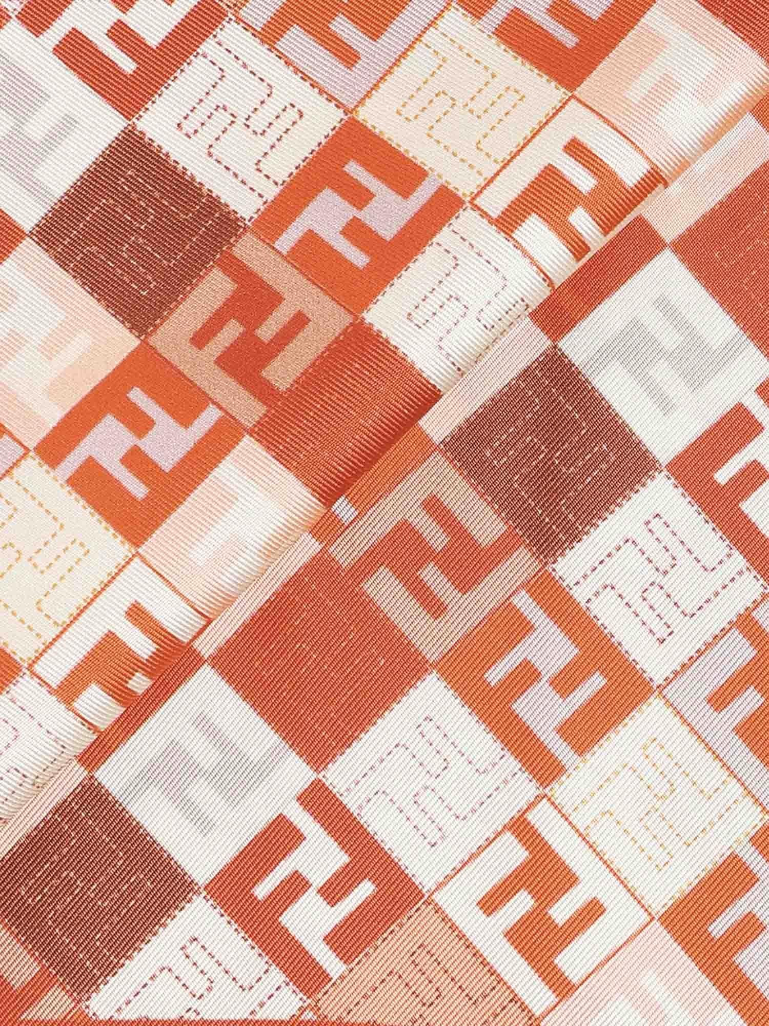 Foulard in seta rossa FXT155 AUMDF0FVW FENDI 