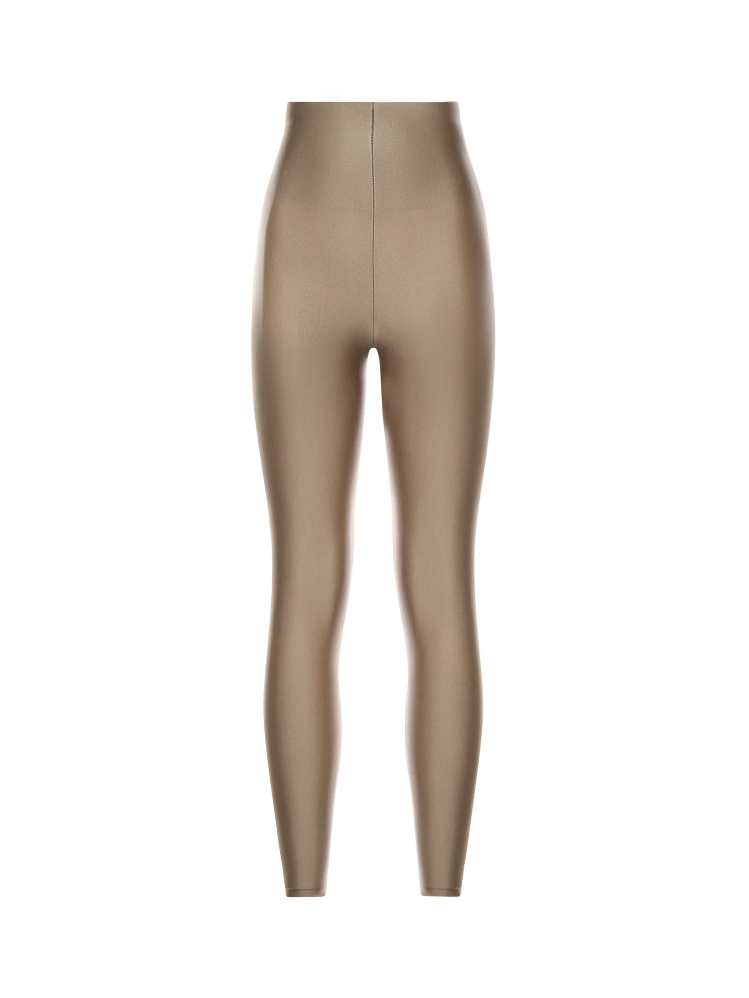 Leggings Holly 80's in lycra lucida T190412A TJP062LIGHT GREIGE THE ANDAMANE 