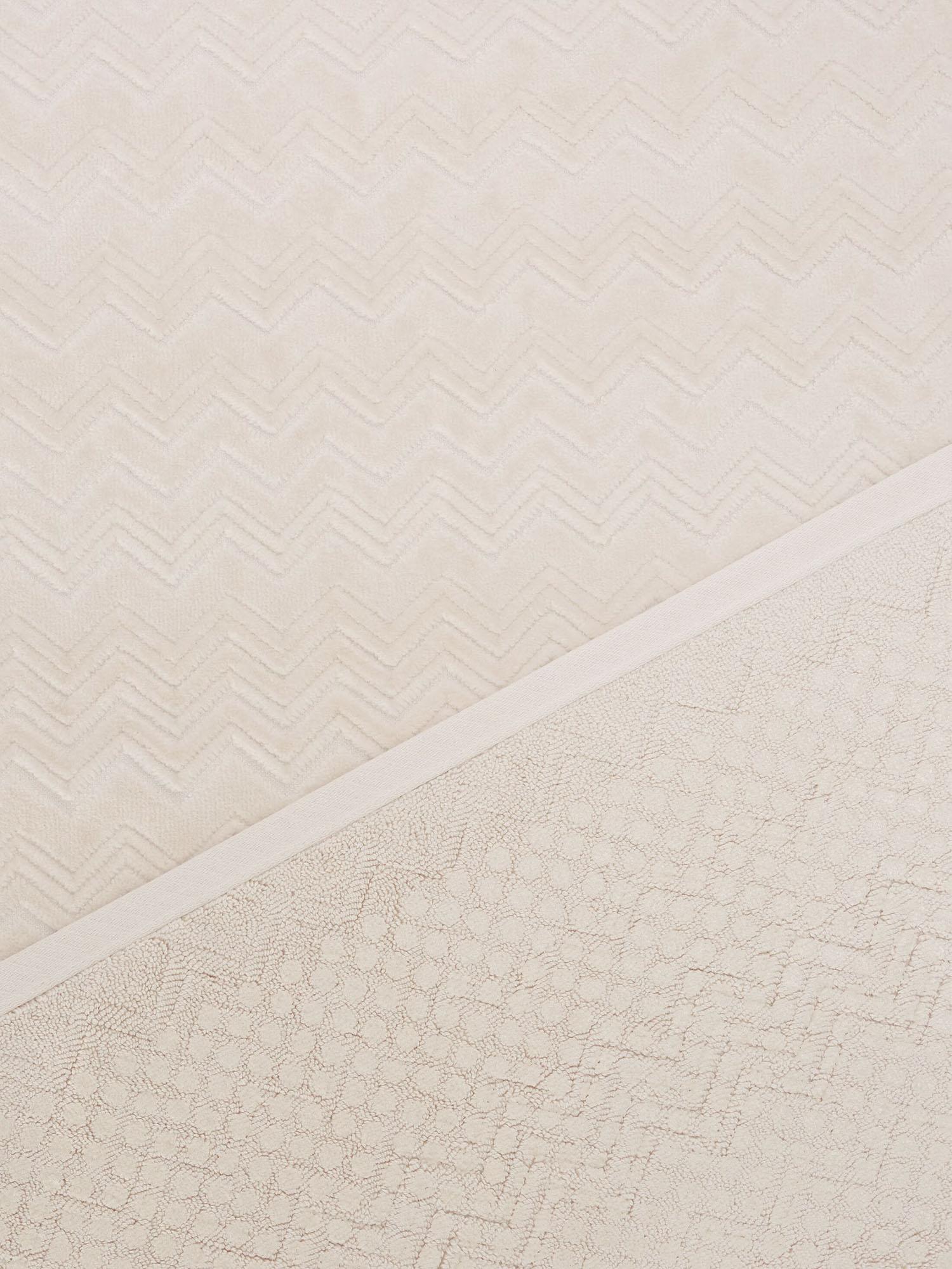 Tappetino da bagno Chalk in cotone zig zag 1D3SP99965 21 MISSONI HOME 
