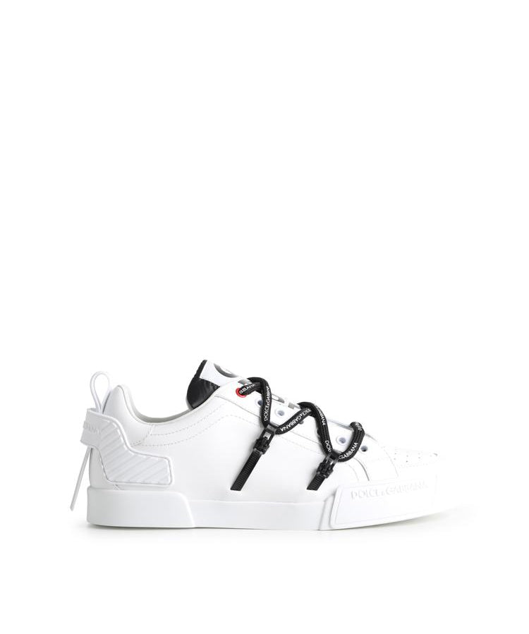 Sneaker Portofino in vitello e vernice CS1783 AJ98689697 DOLCE & GABBANA 