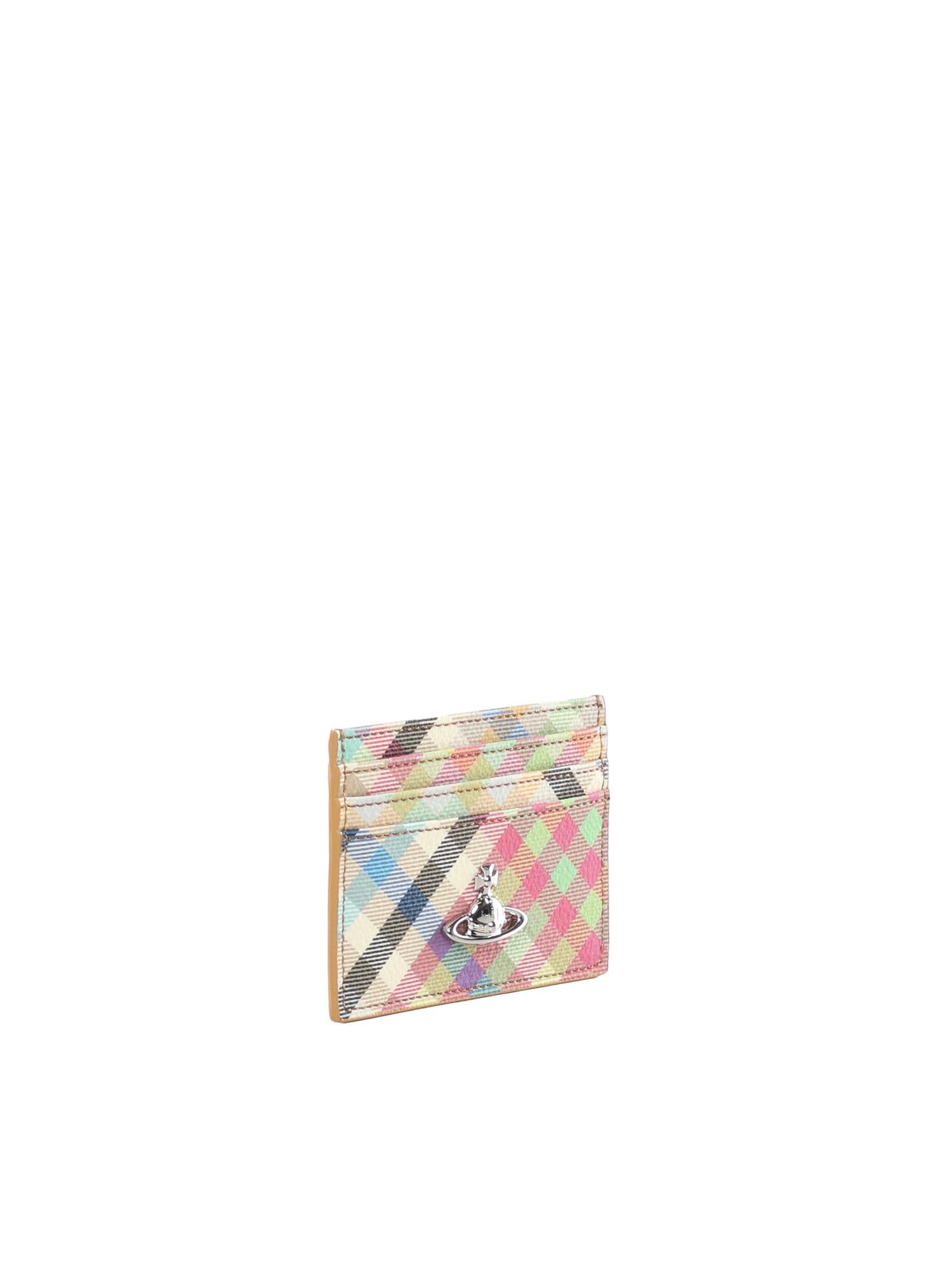 Porta carte con logo 54030004W S001SO315 VIVIENNE WESTWOOD 