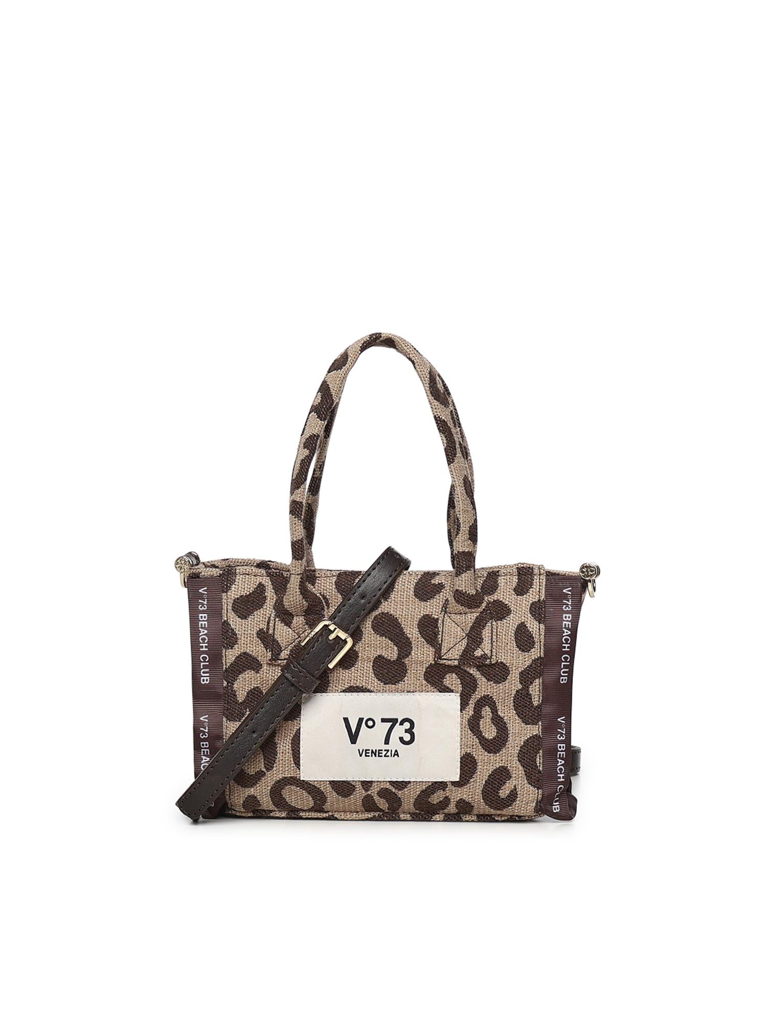 Mini bag Milene con logo 73BS9MV03M ILENEBEIGE/MORO V° 73 