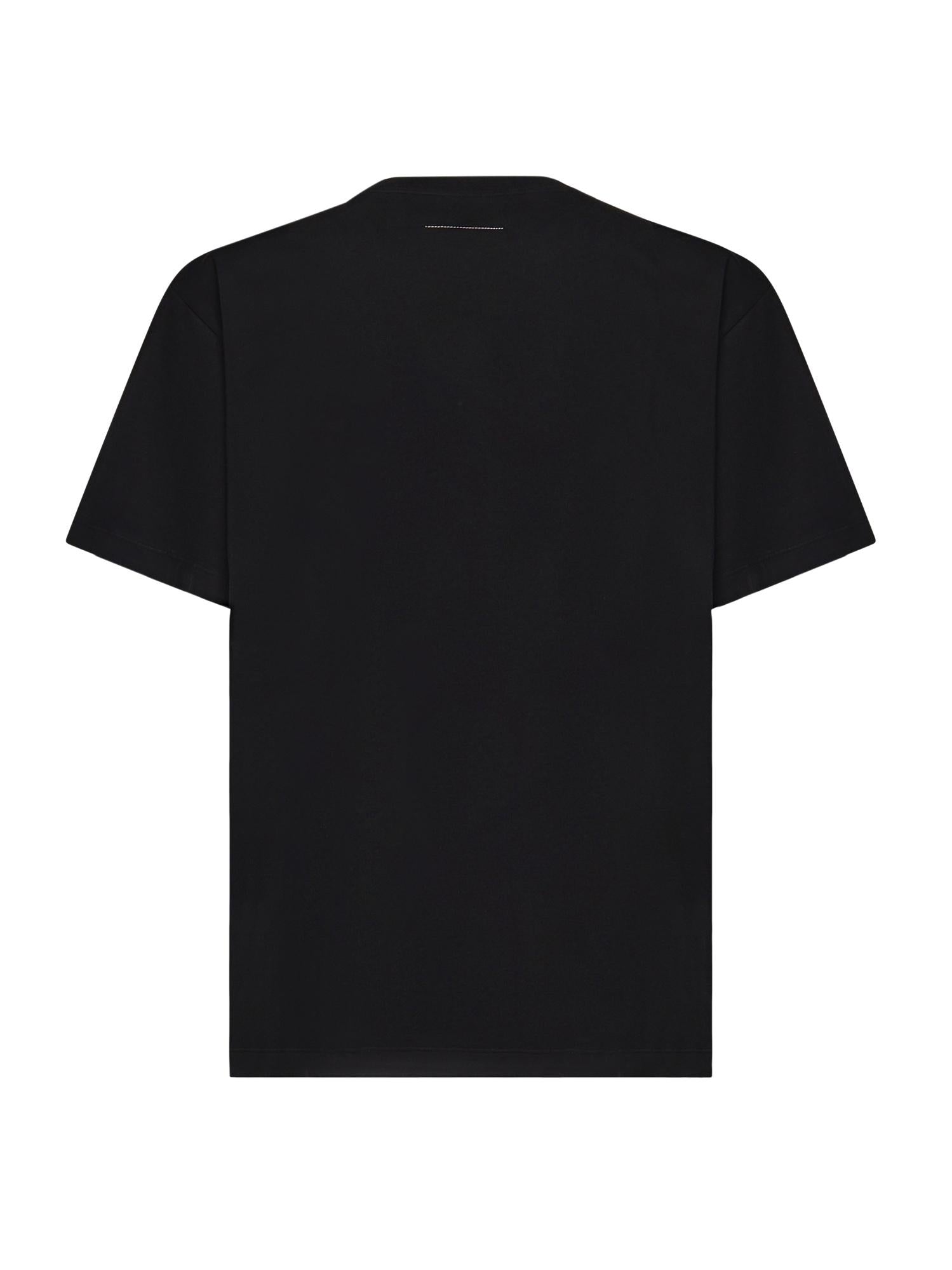 T-shirt Numeric in jersey con logo SH0GC0071 M20258900 MM6 Maison Margiela 