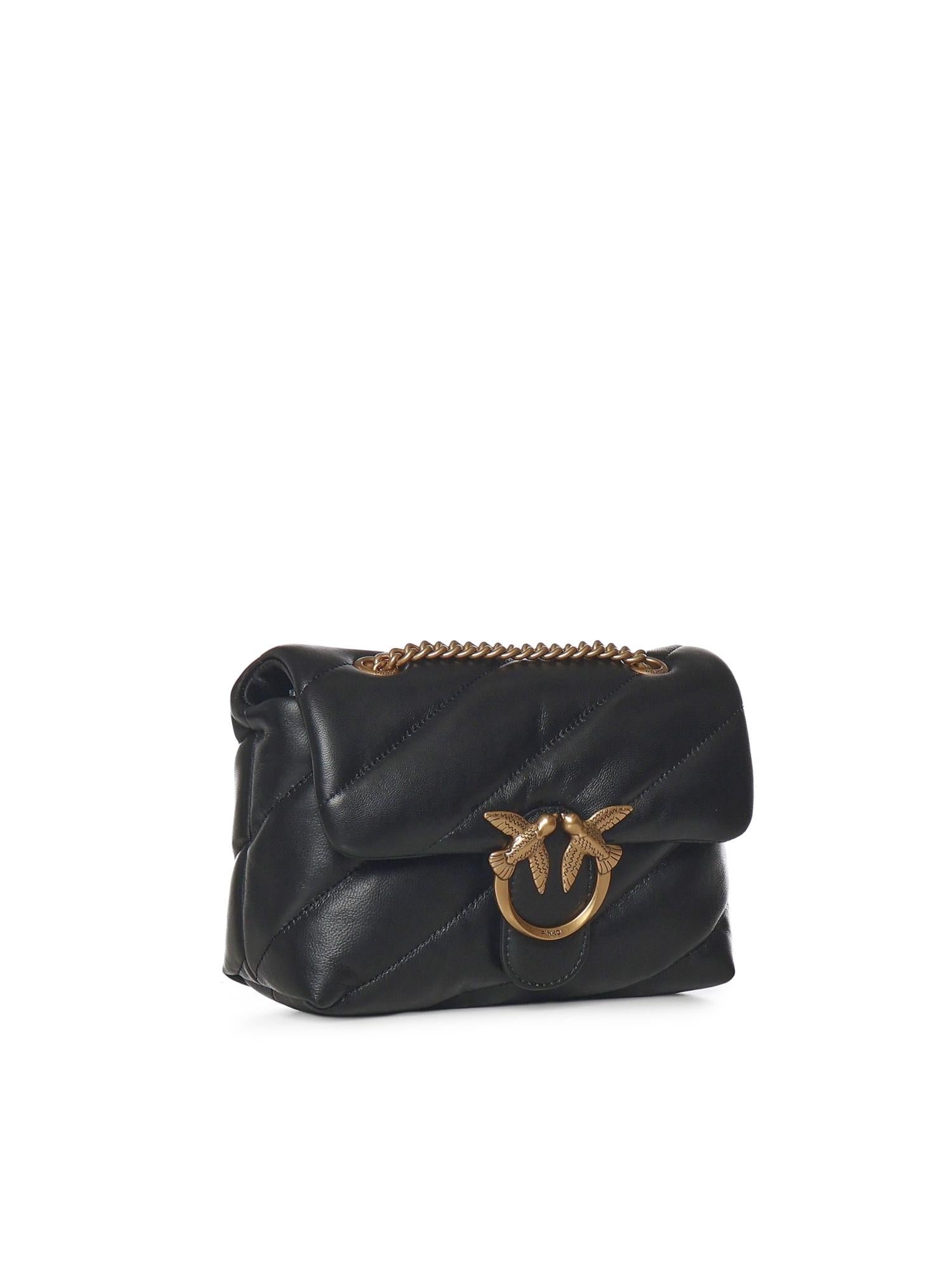Borsa a tracolla piccola Love Bag Puff 100039 A0F2Z99Q PINKO 