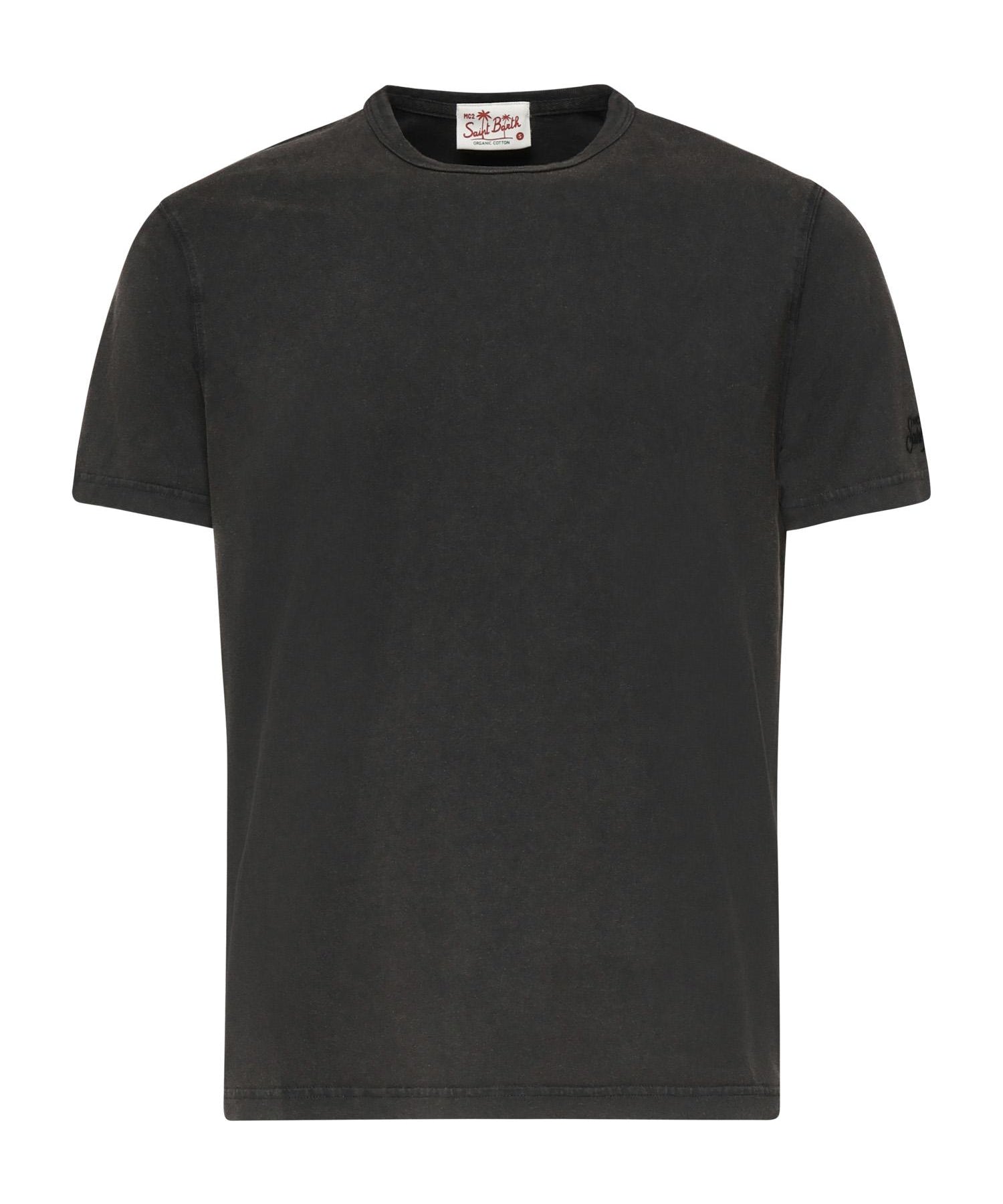 T-shirt Dover con logo<BR/> DOV0009 00045H MC2 SAINT BARTH 