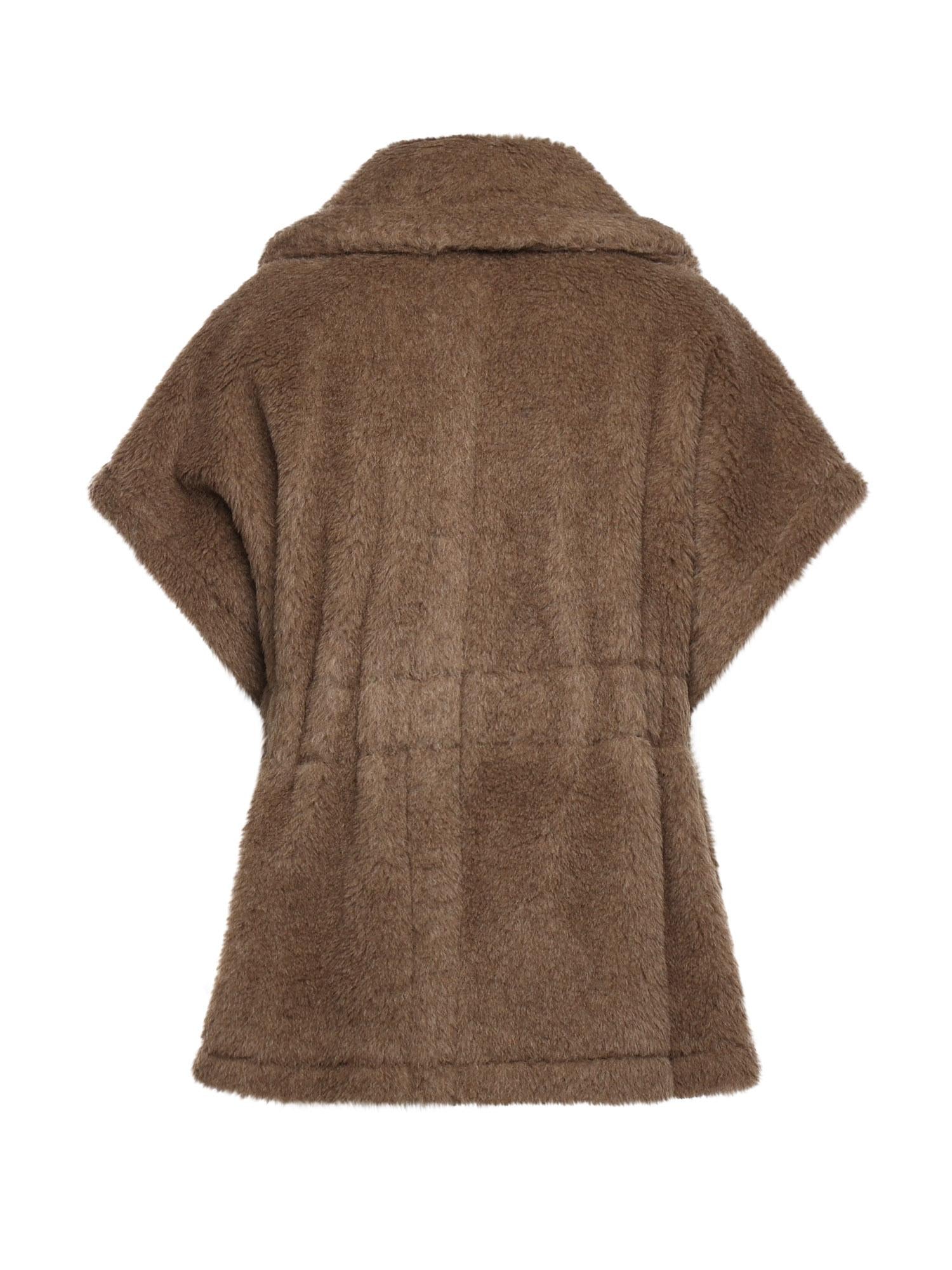 Cappa in Teddy di alpaca e cashmere 2524736162600 005 MAX MARA 