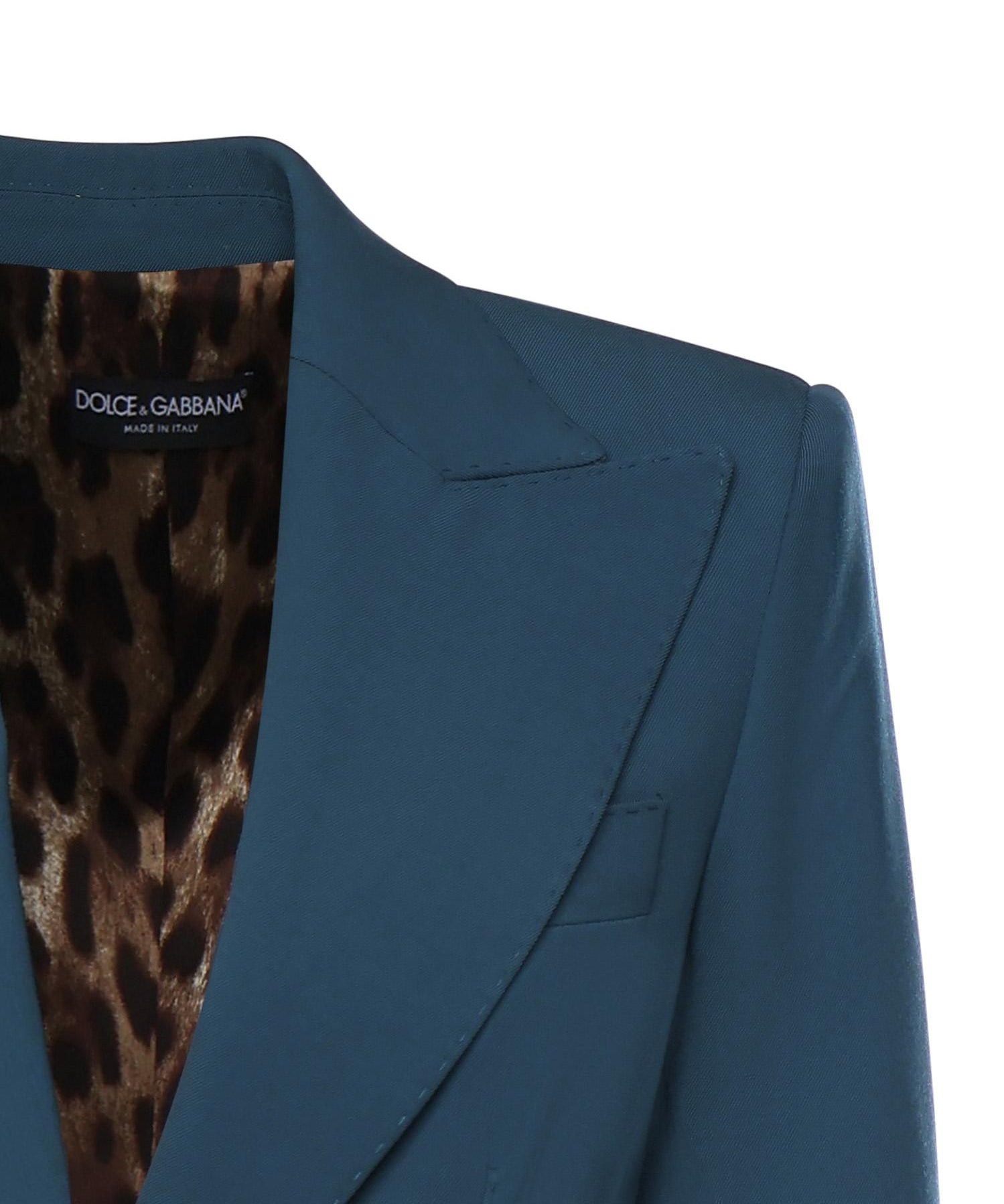Giacca monopetto in lana F29QGT GDDPSB0904 DOLCE & GABBANA 