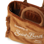 Mini bag Vanity velvet con logo <BR/> VAMI027 01042I MC2 SAINT BARTH 