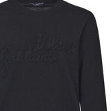 Pullover in lana con logo GXX01Z JDVDEN0000 DOLCE & GABBANA 
