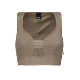 Crop top in cotone 104666 A2EGU95 PINKO 