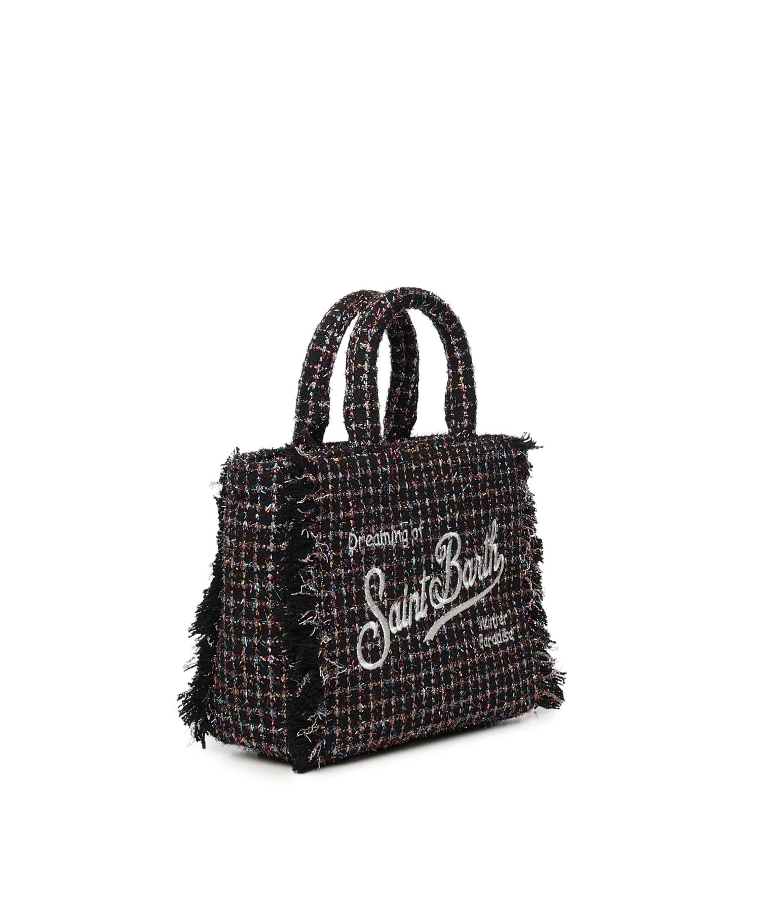 Mini bag Vanity tweed con logo VAMI026 01374I MC2 SAINT BARTH 