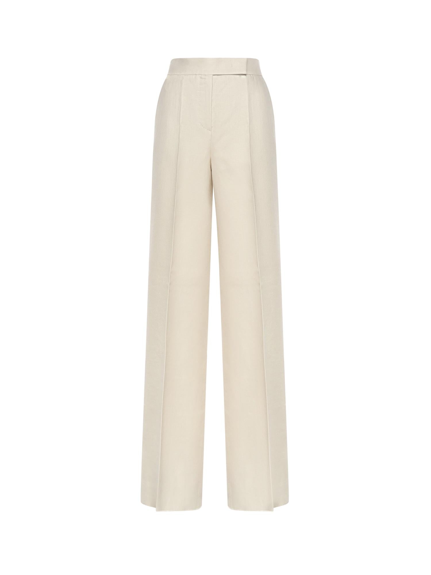 Pantalone ampio in lino 2611131022600 006 MAX MARA 
