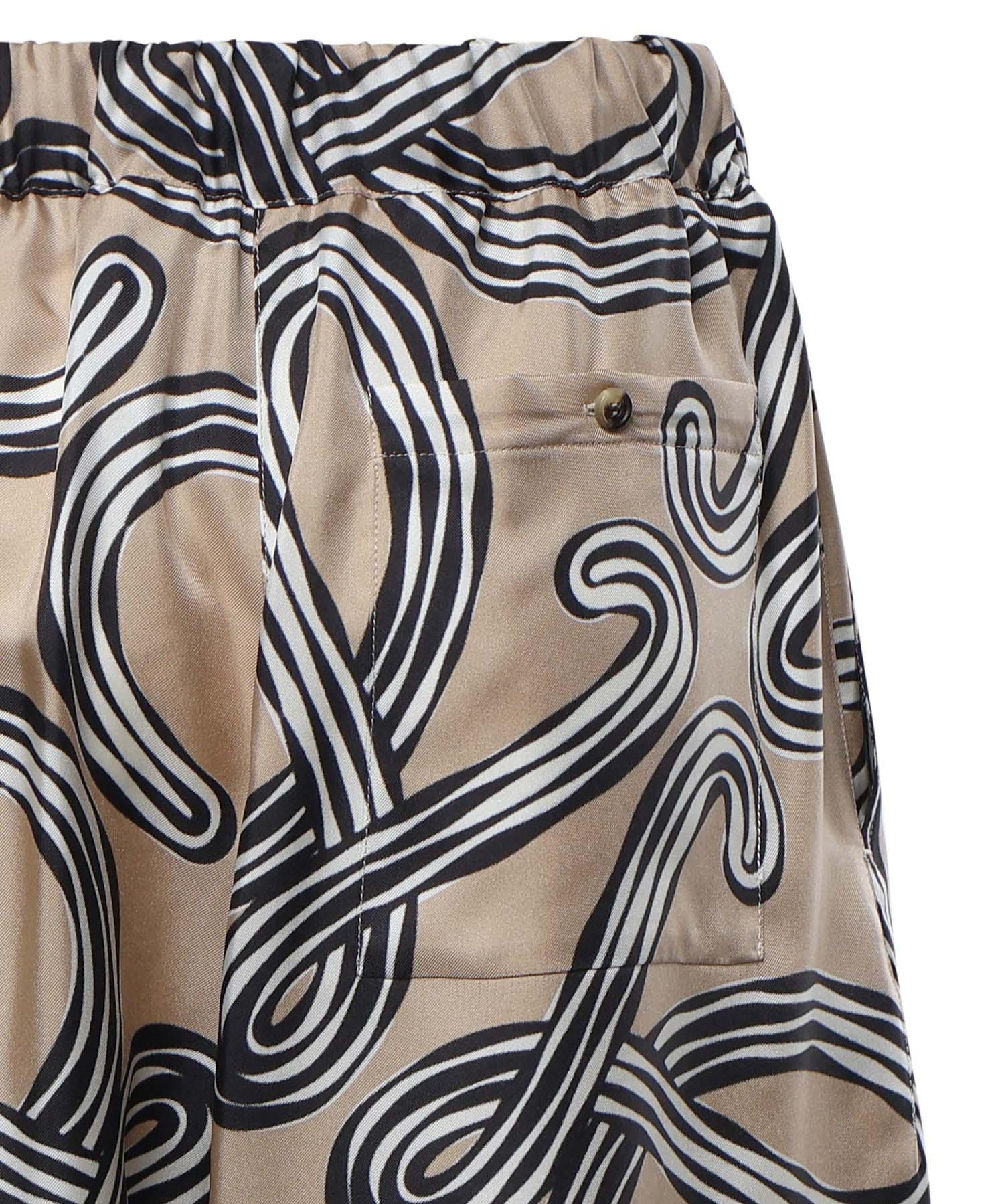 Pantaloni elasticizzati in seta S616Y04XA5 2152 LOEWE 