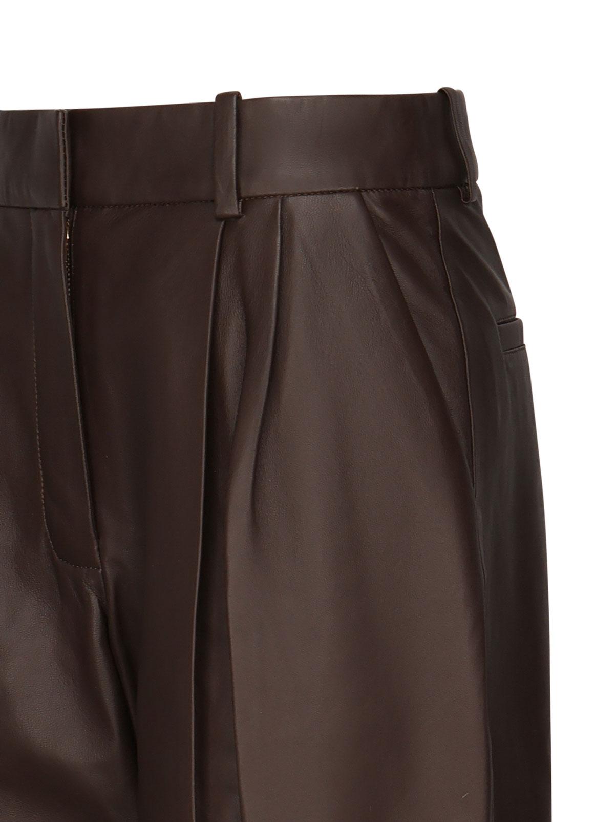 Pantaloni in pelle Illustration 0428PF241 MAHO ZIMMERMANN 