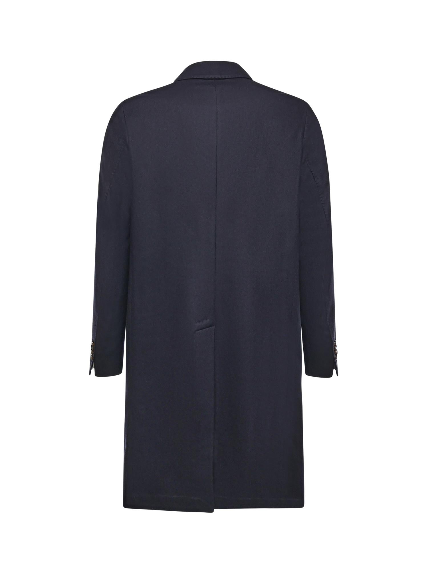 Cappotto monopetto in misto lana E2718B 79B SANTANIELLO 