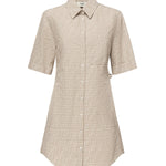Abito in chambray FF jacquard FLD562 ASMFF1SAZ FENDI 