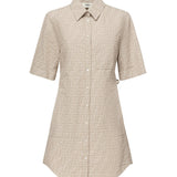 Abito in chambray FF jacquard FLD562 ASMFF1SAZ FENDI 