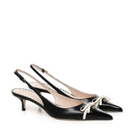 Décolleté Slingback Bow in vernice 6W2S0LL3 DAL790 VALENTINO GARAVANI 