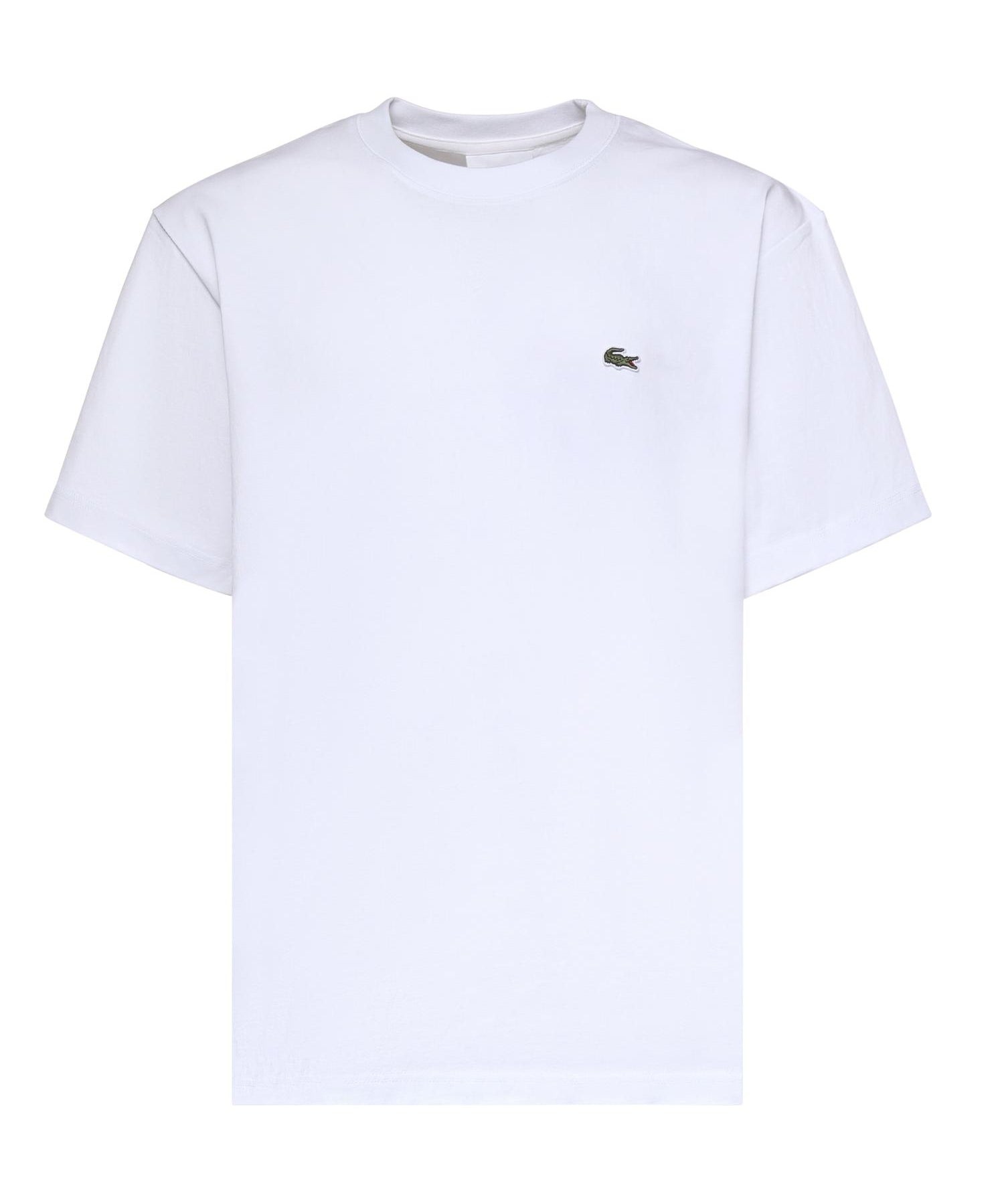 T-shirt in cotone con logo TH0876 001 LACOSTE 