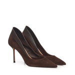 Pumps Guanto in suede<BR/> GTOMIDP0 SAAESP AQUAZZURA 