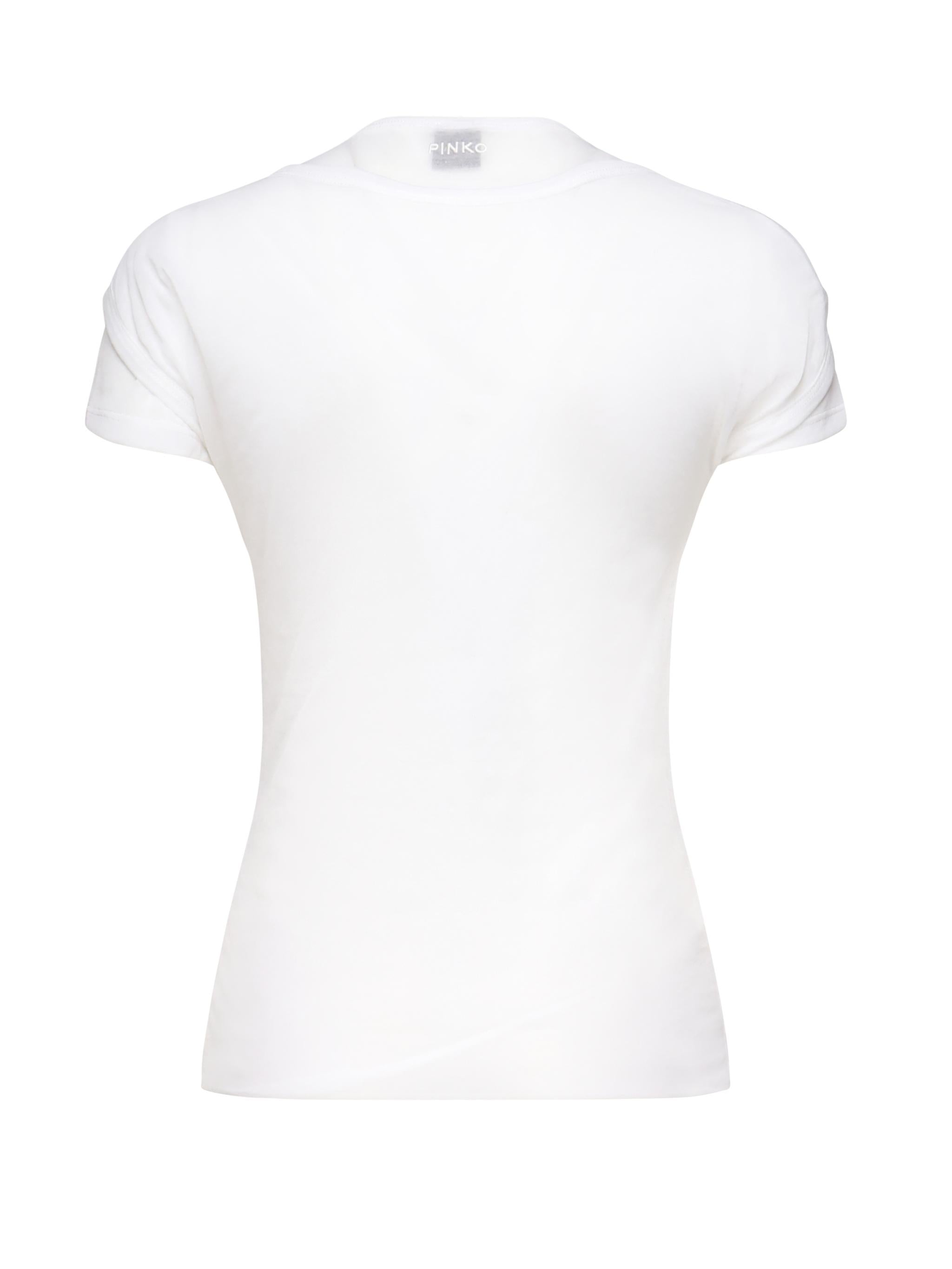 T-shirt in jersey leggero 104654 A2CLZ04 PINKO 