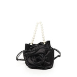 Borsa Magda Pearl in raso 7047230000 BLACK MAGDA BUTRYM 