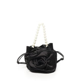 Borsa Magda Pearl in raso 7047230000 BLACK MAGDA BUTRYM 