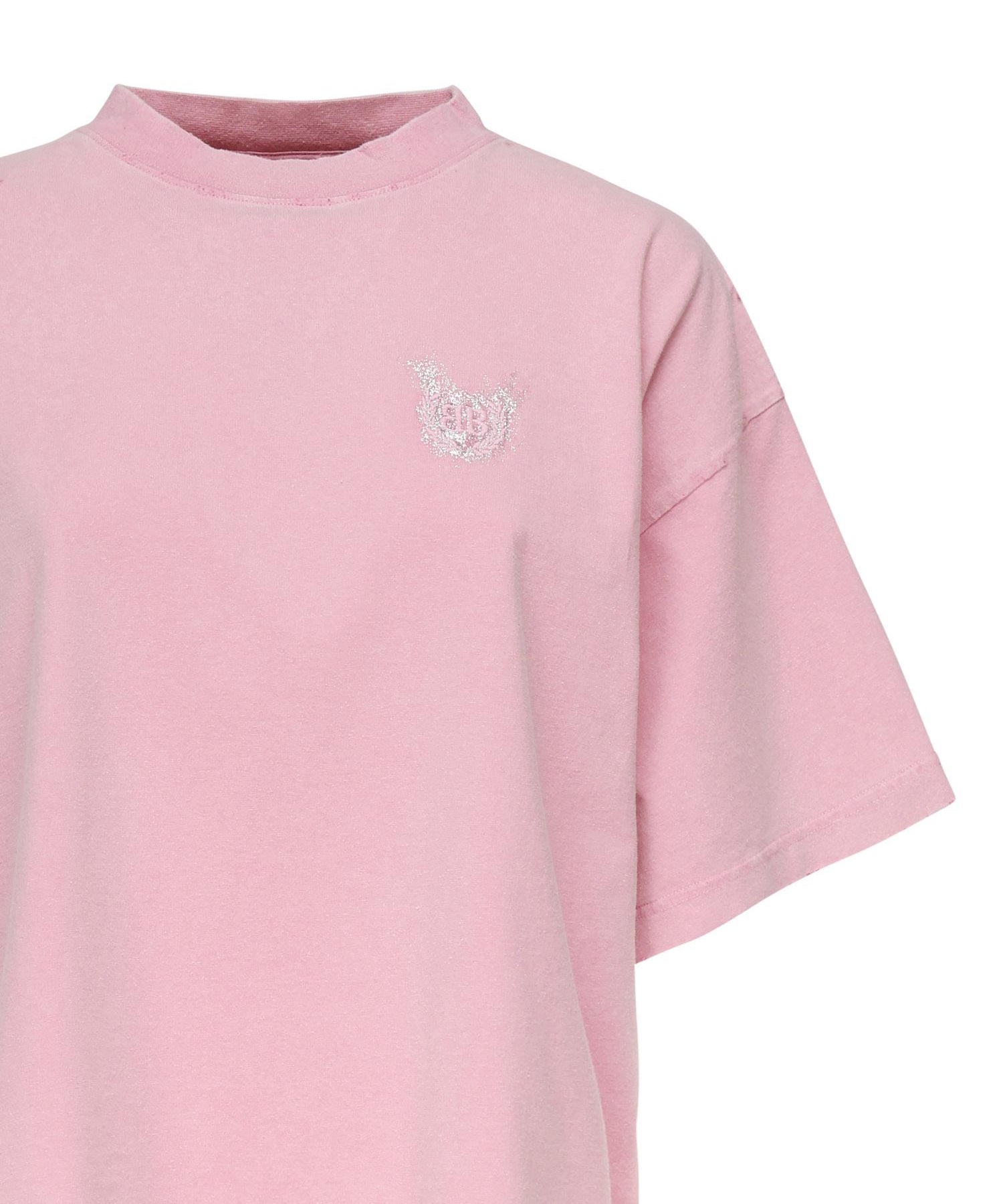 T-shirt cropped nail polish 783399 TSVD52014 BALENCIAGA 