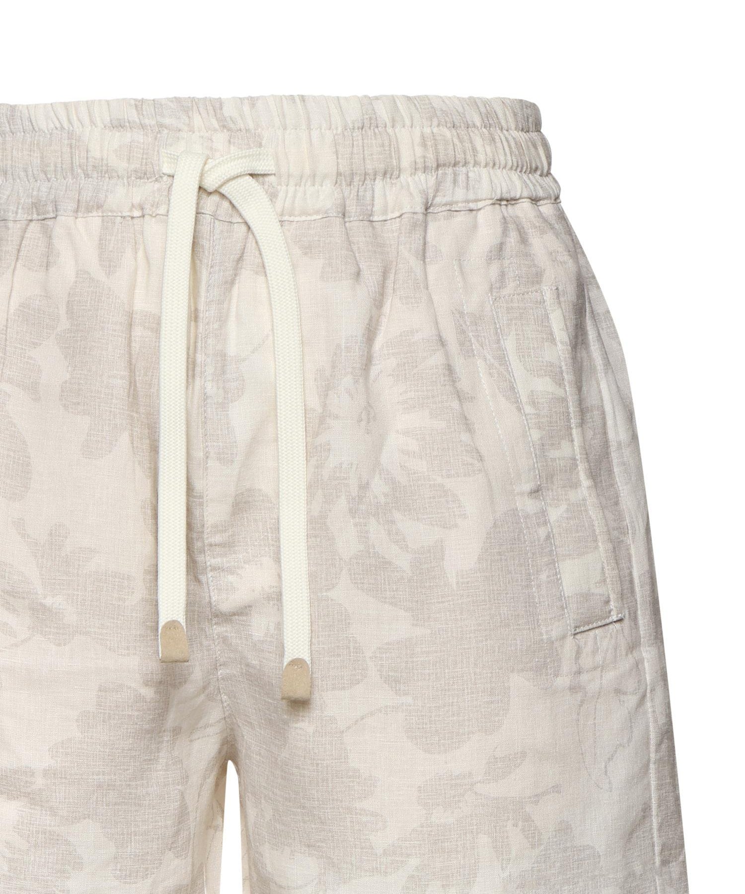 Shorts in lino M75BERM04TES0M168 02-02 ELEVENTY 