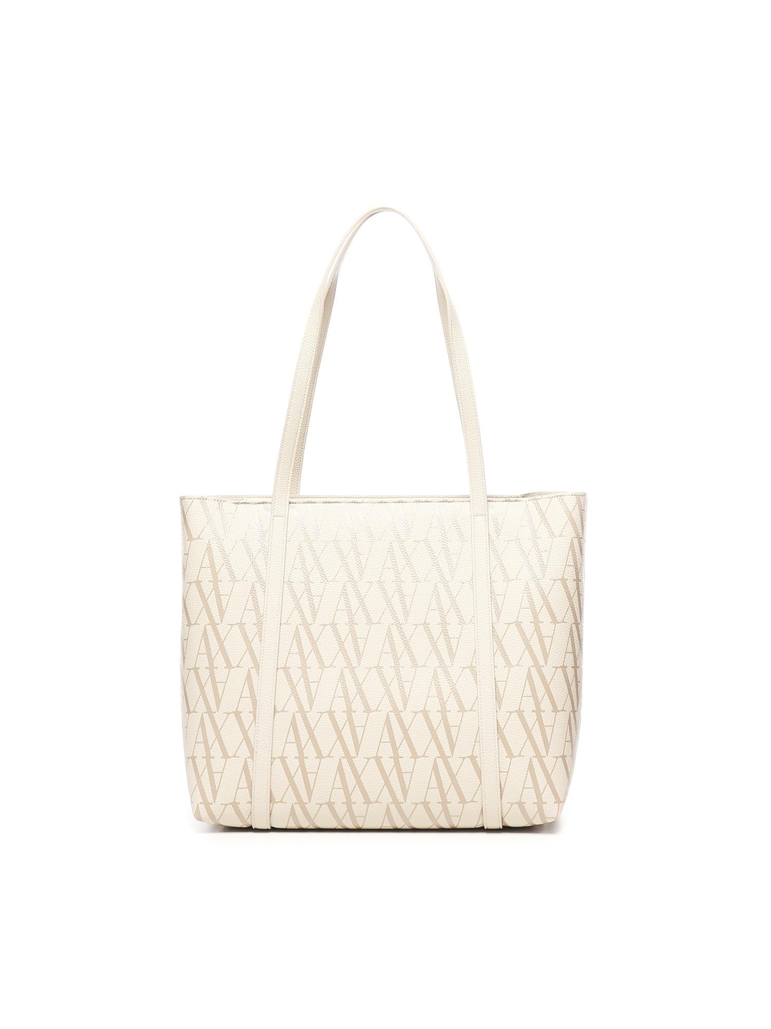 Tote Bag logo all-over XW001199 AF15325F8035 ARMANI EXCHANGE 