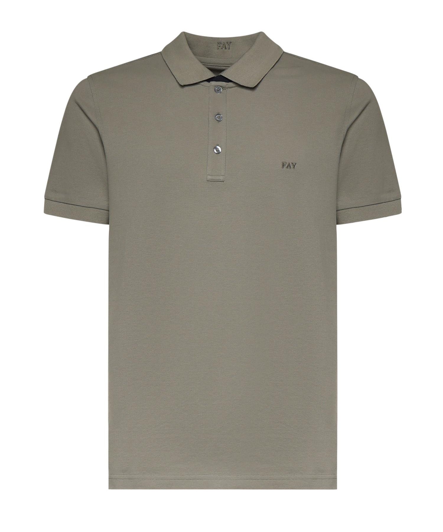 Polo in piquet stretch NPMB252135STDW V618 FAY 