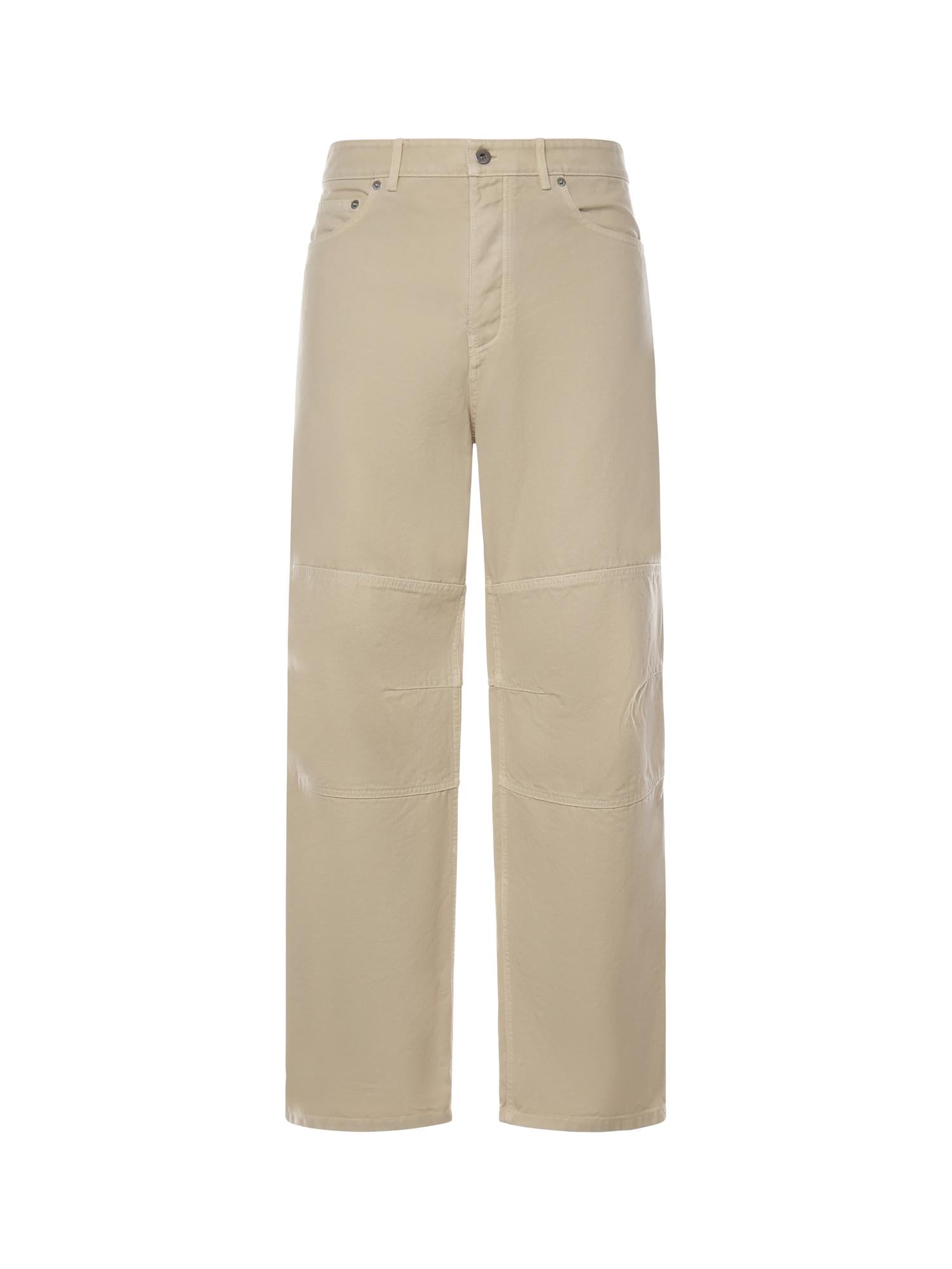 Pantaloni in tela di cotone 8117389 C1409 BURBERRY 