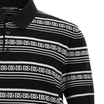 Polo in seta logata GXZ02T JBSN4N0004 DOLCE & GABBANA 