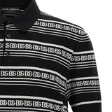 Polo in seta logata GXZ02T JBSN4N0004 DOLCE & GABBANA 