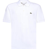 Polo in misto cotone con logo PH9851 001 LACOSTE 