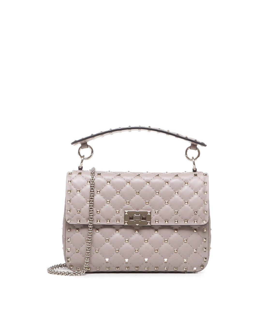Borsa media con catena Rockstud Spike 7W2B0122 NAPP45 VALENTINO GARAVANI 