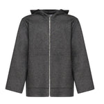 Giacca con cappuccio in lana double face 829846 V4CB01307 BOTTEGA VENETA 