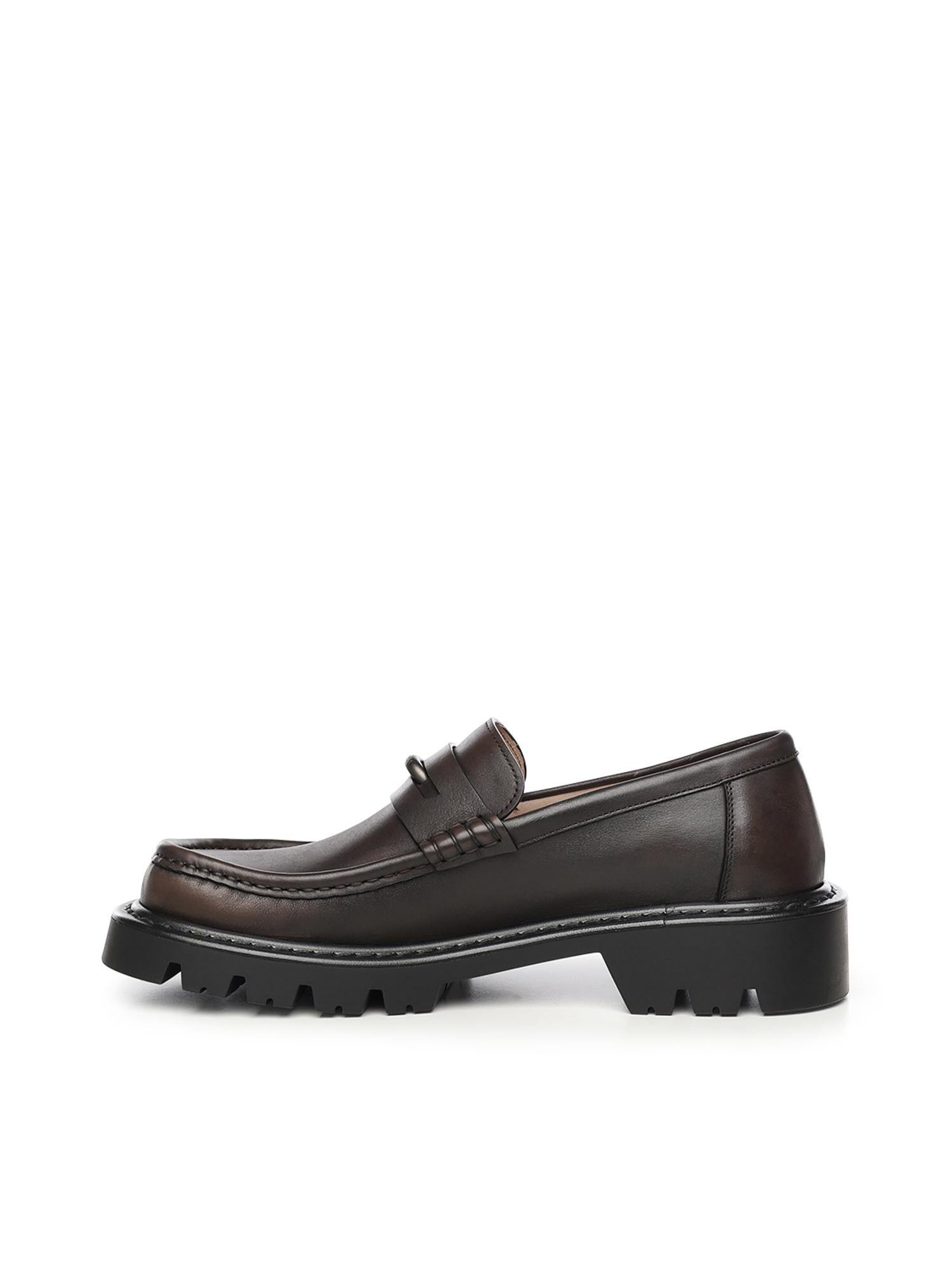 Mocassini Sierra in pelle di vitello M816290X56 3110 LOEWE 