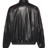 Giacca da tuta in pelle di agnello semilucida 869734 TUS026165 BALENCIAGA 