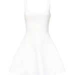 Abito skater in rafia AA9R2688K067B 000 ALAIA 
