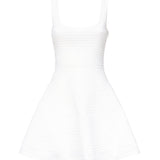 Abito skater in rafia AA9R2688K067B 000 ALAIA 