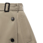 Minigonna trench in gabardine di cotone 8116006 C2247 BURBERRY 