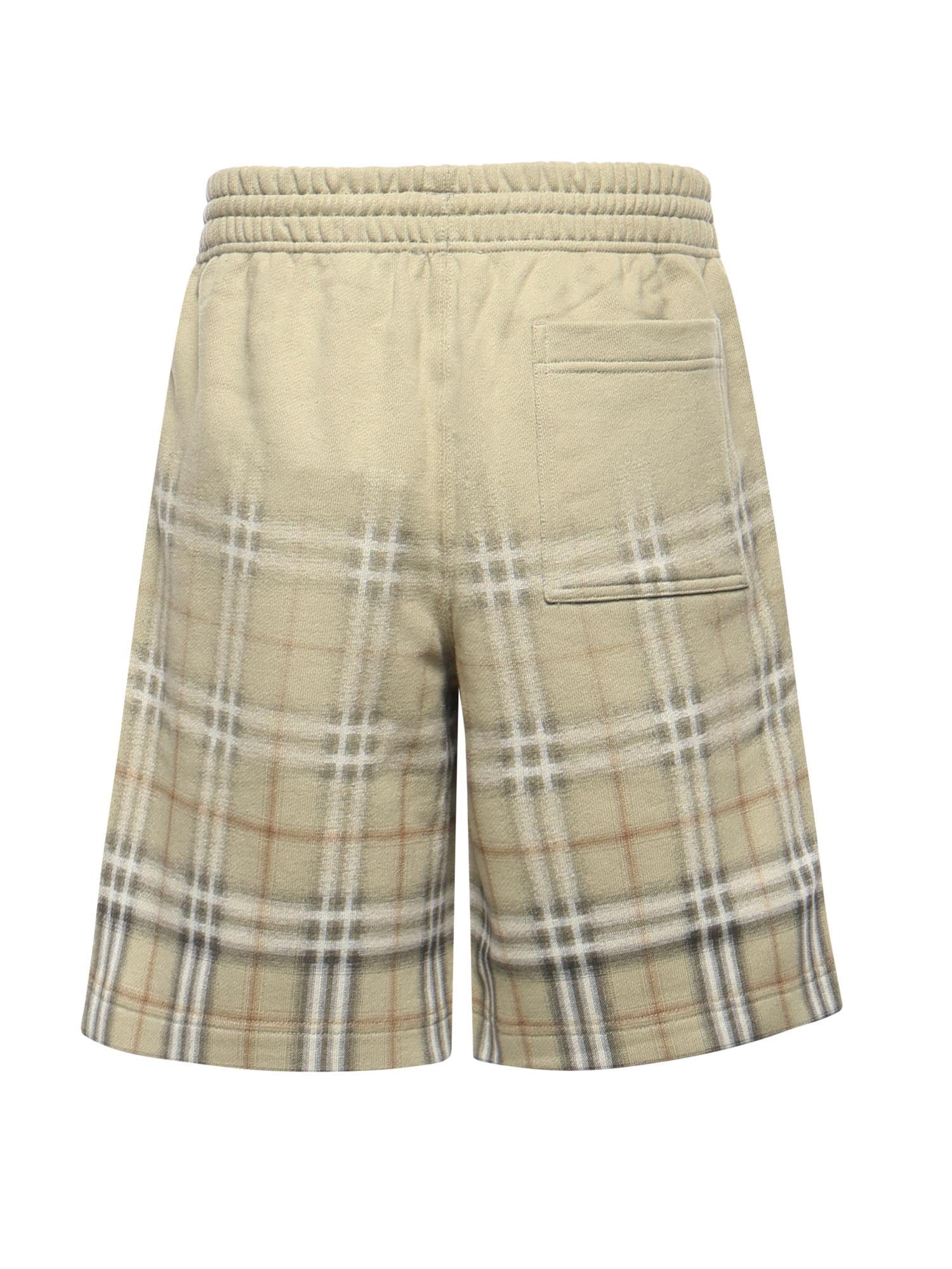 Shorts in cotone Check sfumato 8119037 C4053 BURBERRY 