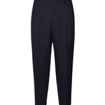 Pantaloni in pura lana vergine ROY WMLBLU BEABLE 